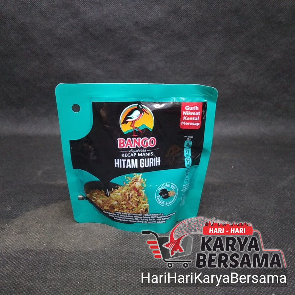 Jual BANGO KECAP MANIS HITAM GURIH 55GR | Shopee Indonesia