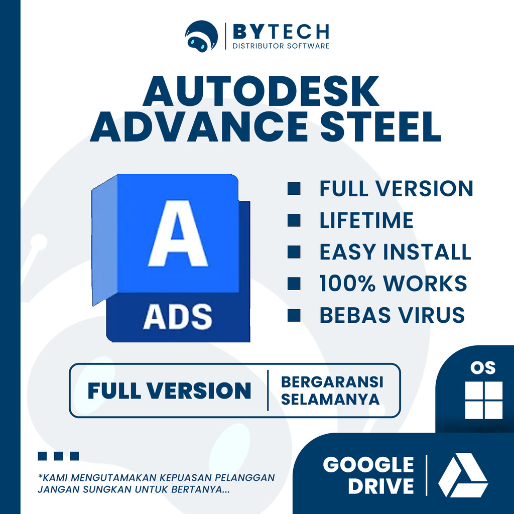 Jual Autodesk Advance Steel 2025 2024 2023 2022 2021 | Windows | Shopee ...