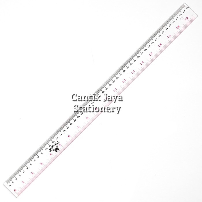 Jual Scale Ruler Penggaris Butterfly 50cm | Shopee Indonesia