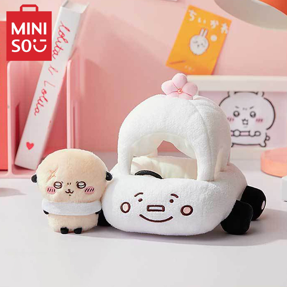 Jual MINISO Chiikawa Series Rakko Car Series Plush Doll Anime Cartoon ...