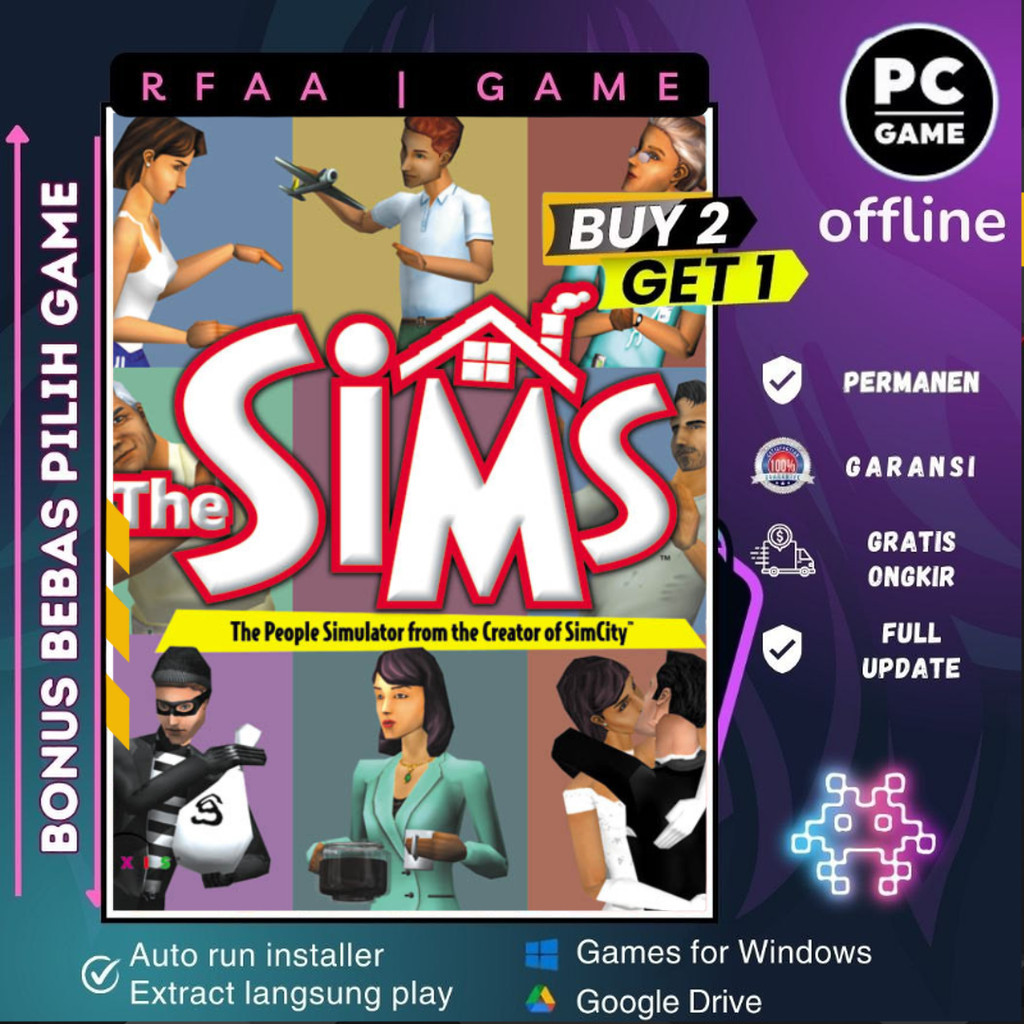 Jual THE SIMS 1 LEGACY COLLECTION - GAME PC - GAME LAPTOP - PC GAMES ...