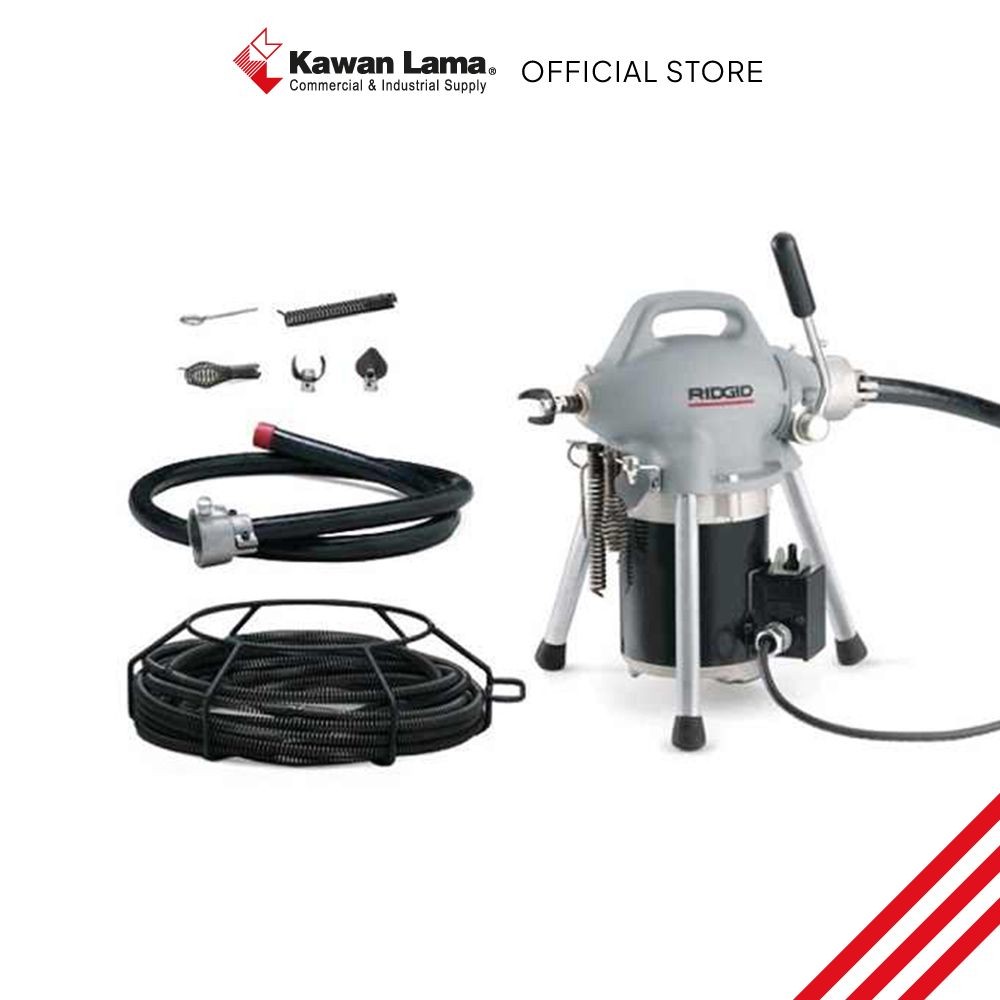 Jual KLS Ridgid Alat Pembersih Pipa Pembuangan 230V K-50-8 76495 ...