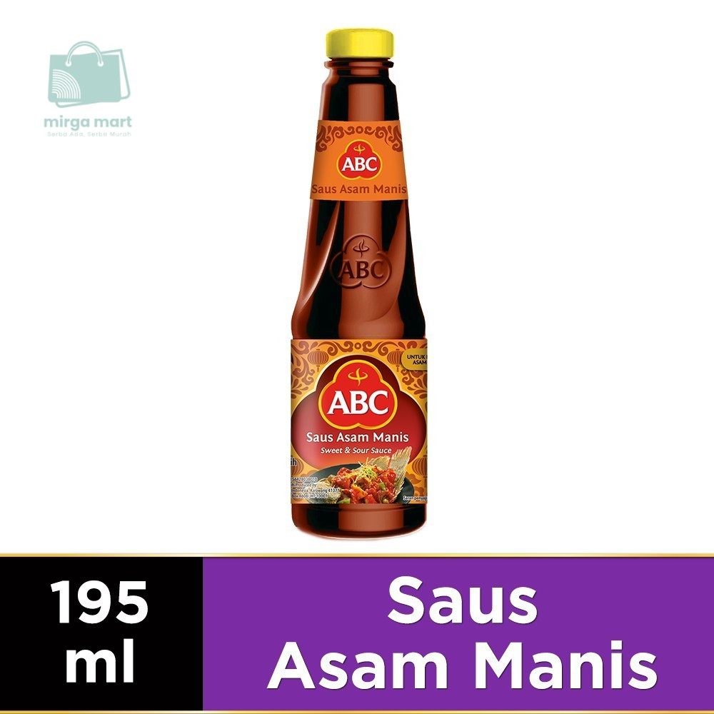 Jual ABC Saus Asam Manis 195 Ml Rasa Seimbang Hemat mirga mart mlg ...