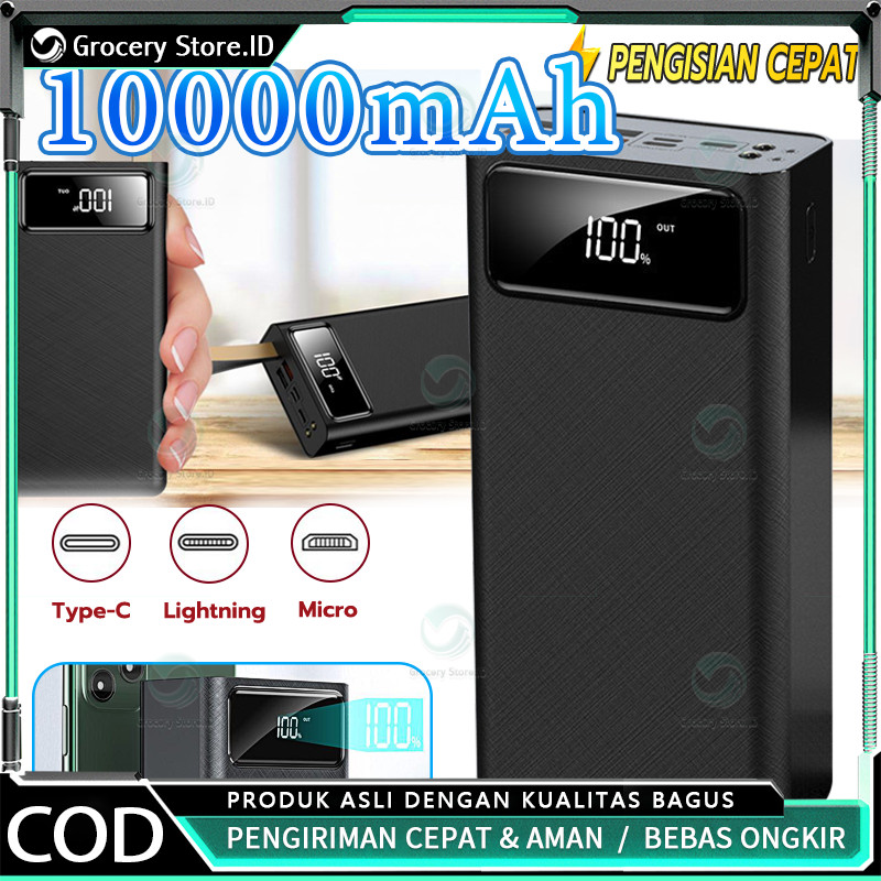 Jual Power Bank Portable 100000mAh 600000 mah Fast Charging Powerbank