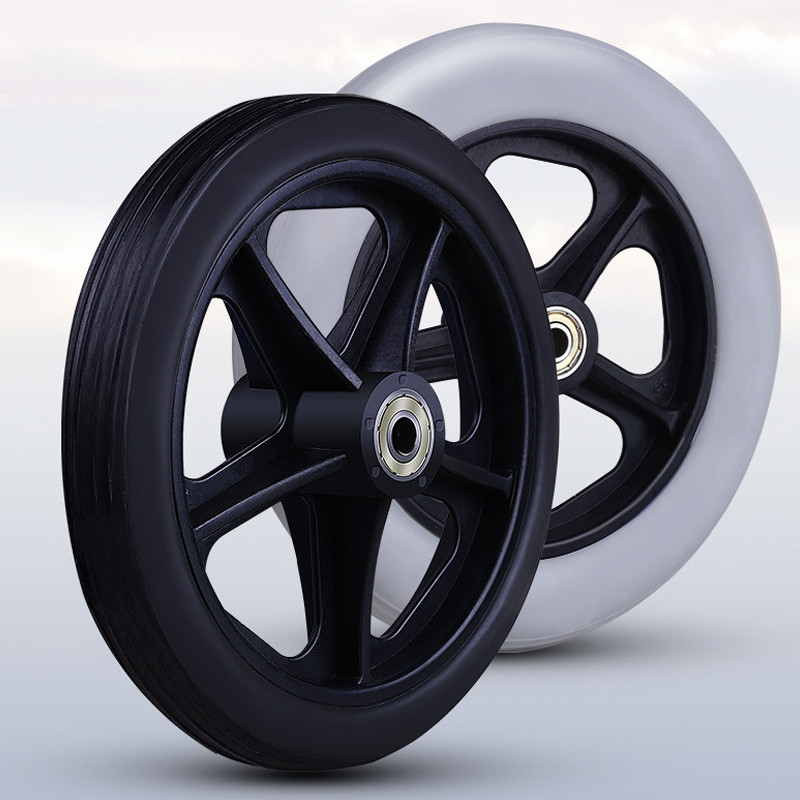 Jual Roda Depan Kursi Roda 8 Inch Diameter 20/15cm Original | Shopee ...