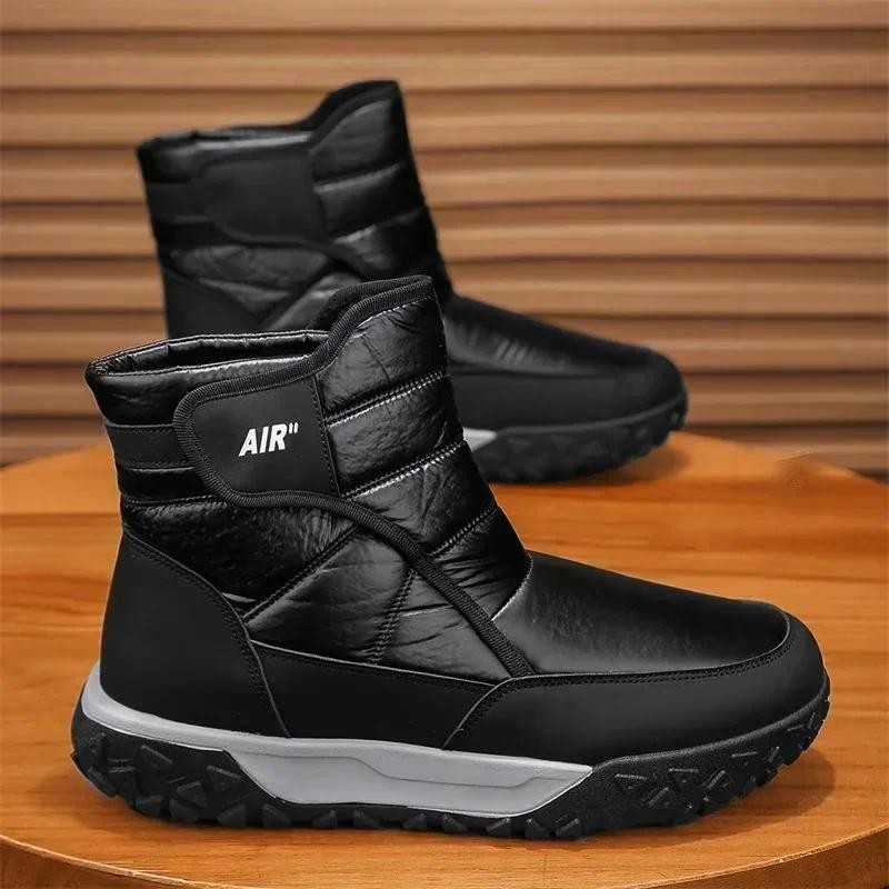 Jual Hot Style Men's Snow Boots Winter Cotton Shoes for Men Warm