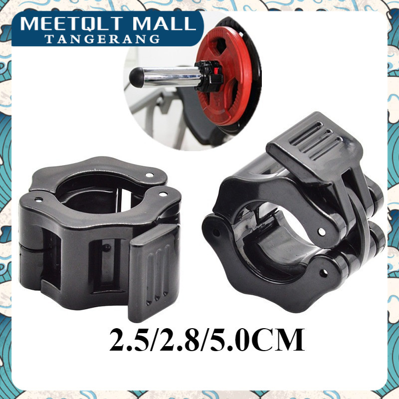 Jual Barbell Lock 2.5-5cm Pengunci Dumbell Olympic Standar Gym Spin ...