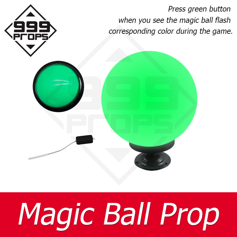 Jual Magic Ball Prop Real life room escape press correct colorful ...