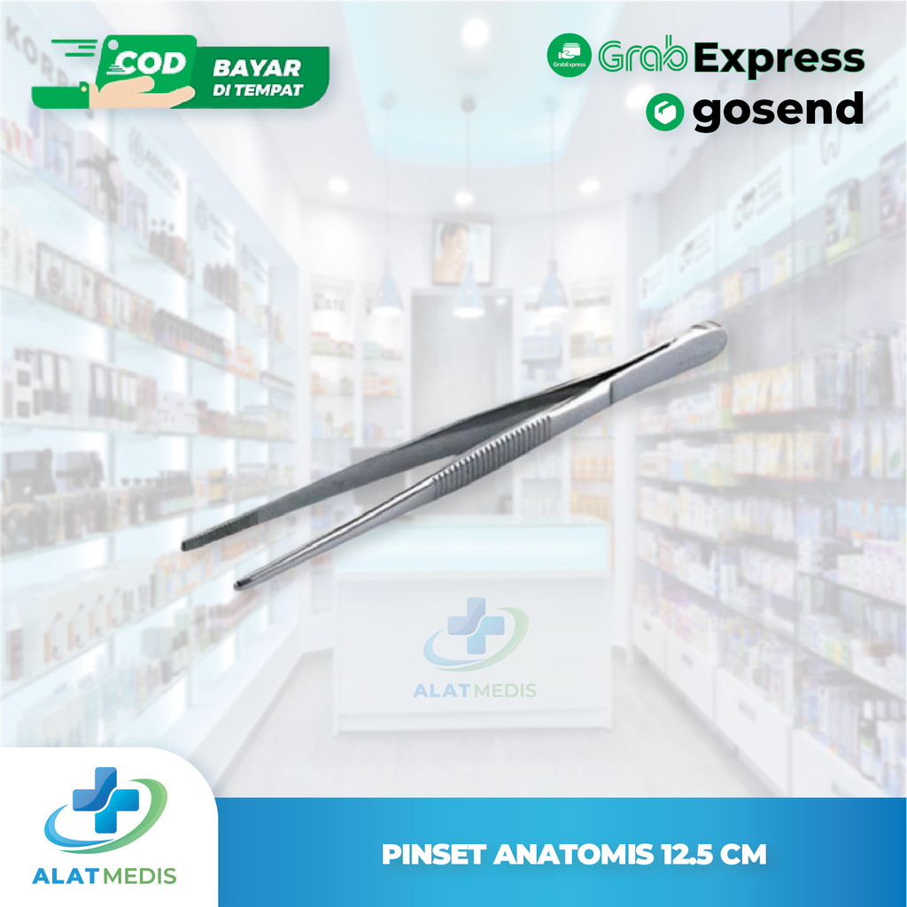 Jual Pinset Anatomi 12,5cm Pinset Stainless steel | Shopee Indonesia