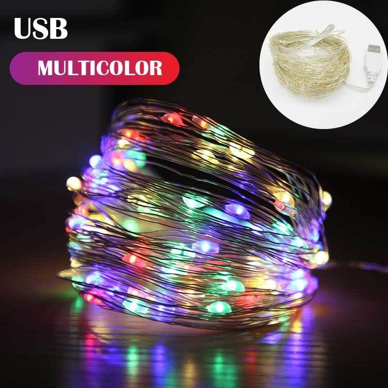 Jual Lampu Hias LED String Lights Multifunctional 100 Light 10Meter - X ...