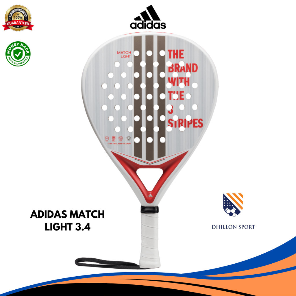 Jual Padel Racket ADIDAS MATCH LIGHT 3.4 | Raket Padel Adidas | Shopee ...