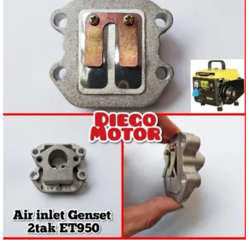 Jual AIR INLET GENSET ET950 MINYAK CAMPUR 2Tak VENTILATOR | Shopee ...