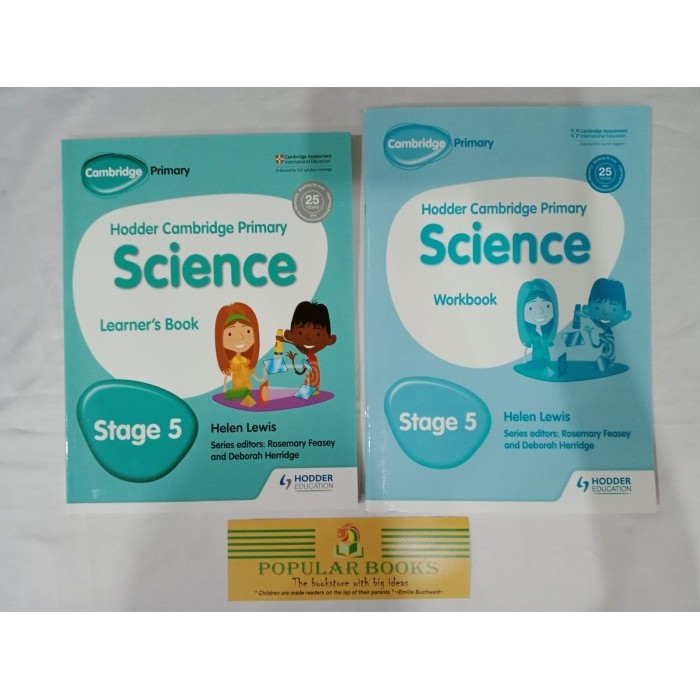 Jual Hodder Cambridge Primary Science Stage 5 Set | Shopee Indonesia