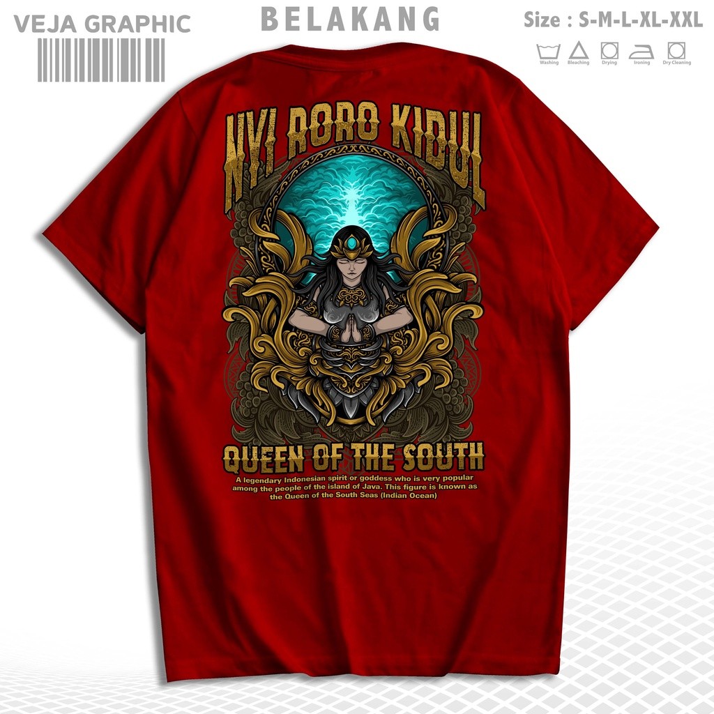 Jual T-Shirt Nyi Roro Kidul Queen Of The South Kaos Indonesia