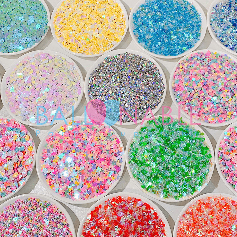 Jual Hiasan Glitter | Sprinkle Beads Love Bintang Meses Springkle by ...