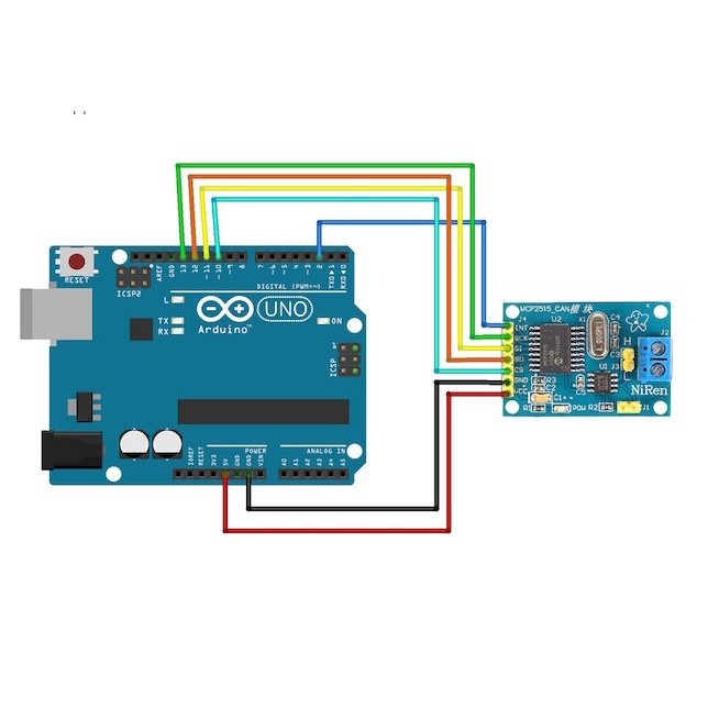 Jual Arduino CAN Bus Module MCP2515 | Shopee Indonesia