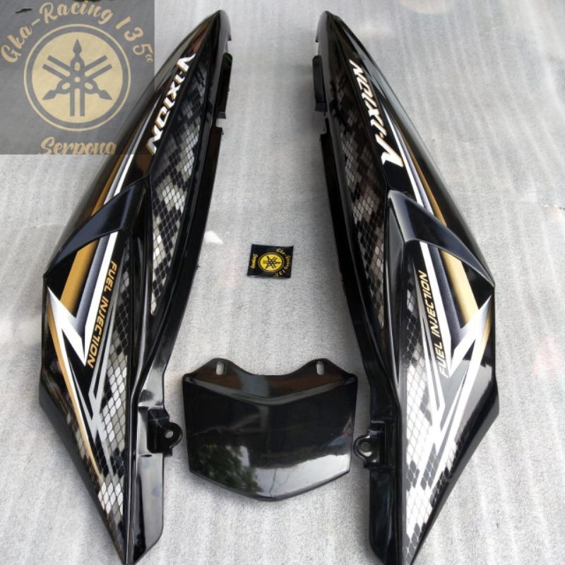 Jual BODY YAMAHA VIXION LAMA BODI VIKSEN OLD KANAN KIRI SET STRIPING ...