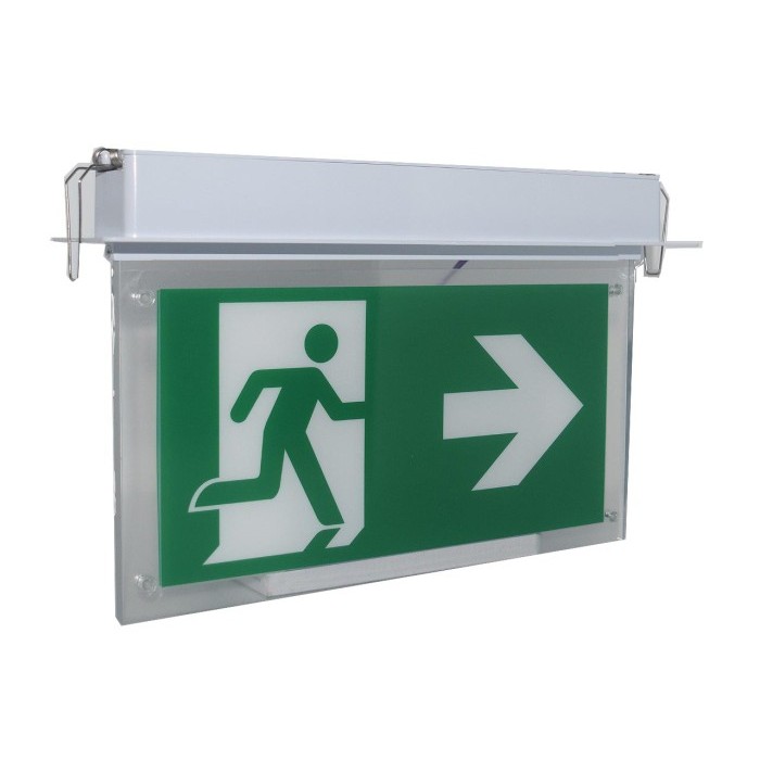 Jual Accenta AXL-P10 LED Emergency EXIT Light (Recessed Mounted ...