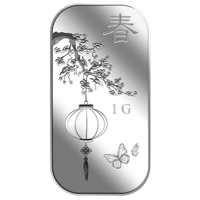 Jual Silver Bar 1 Gram 2021 Spring Silver Batangan Puregold Fine Silver ...