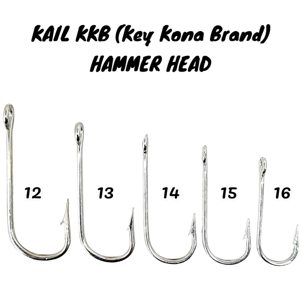 Jual Kail Pancing KKB Key Kona Brand By Hammerhead Ukuran 12-16 1 box ...