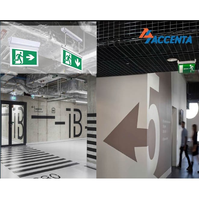 Jual Accenta AXL-P11 LED Emergency EXIT Light (Suspended) | Shopee ...