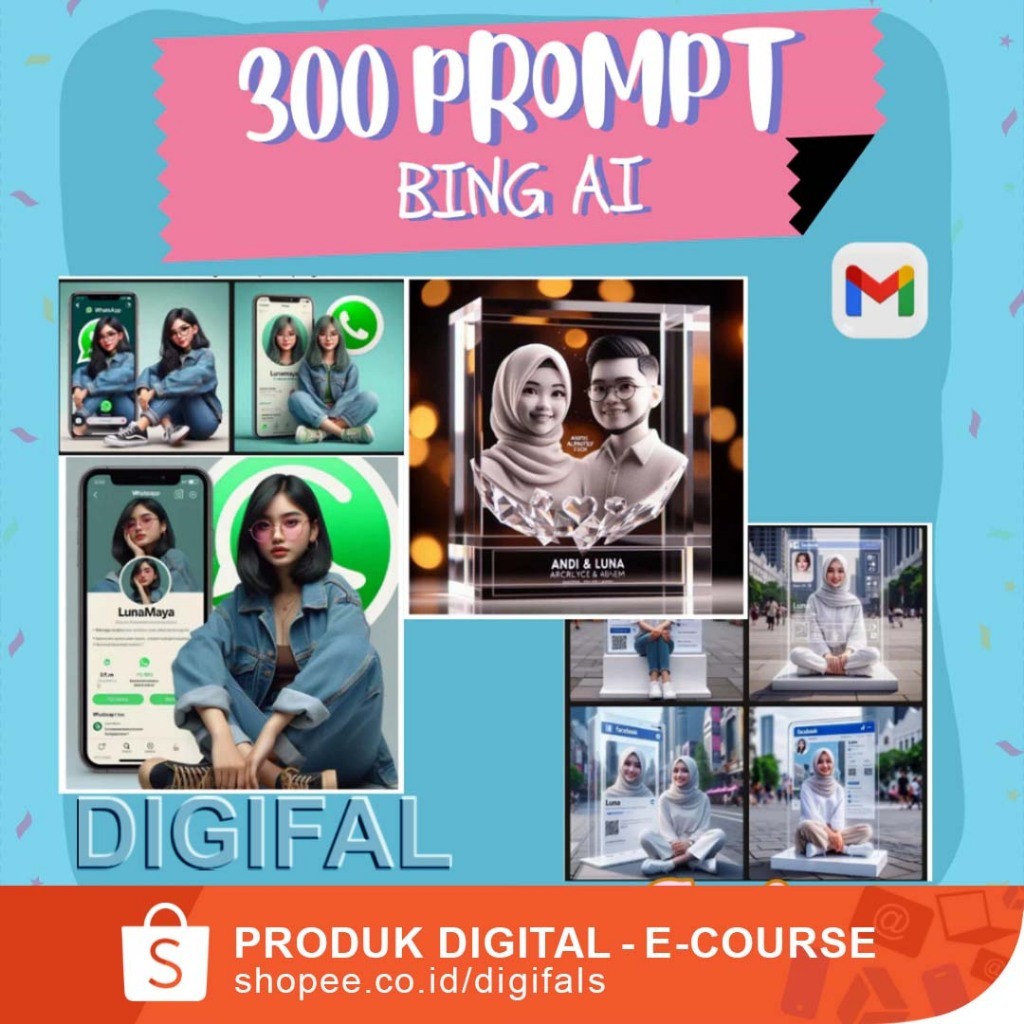300 Prompt BING AI - Koleksi Prompt Generate Gambar Bing Berbagai Style