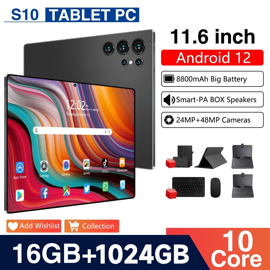Jual Hancdon Tab S10 (16GB+1024GB)11.6inch
