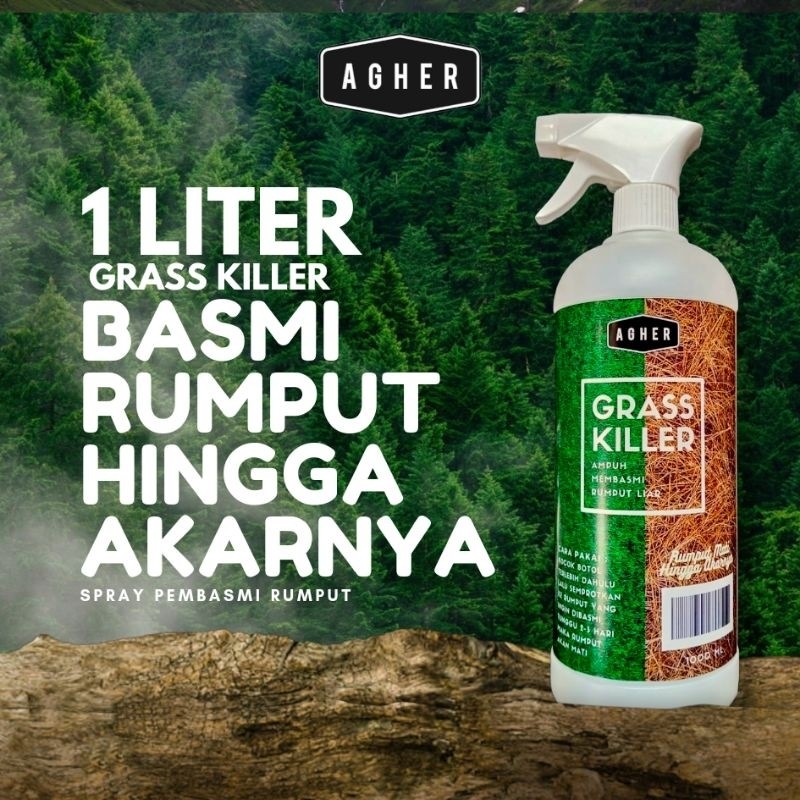 Jual Pembasmi Rumput Liar 1 Liter Ampuh Hingga Akarnya Racun Rumput ...