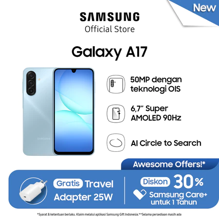 Beli Samsung Galaxy A17 di Shopee