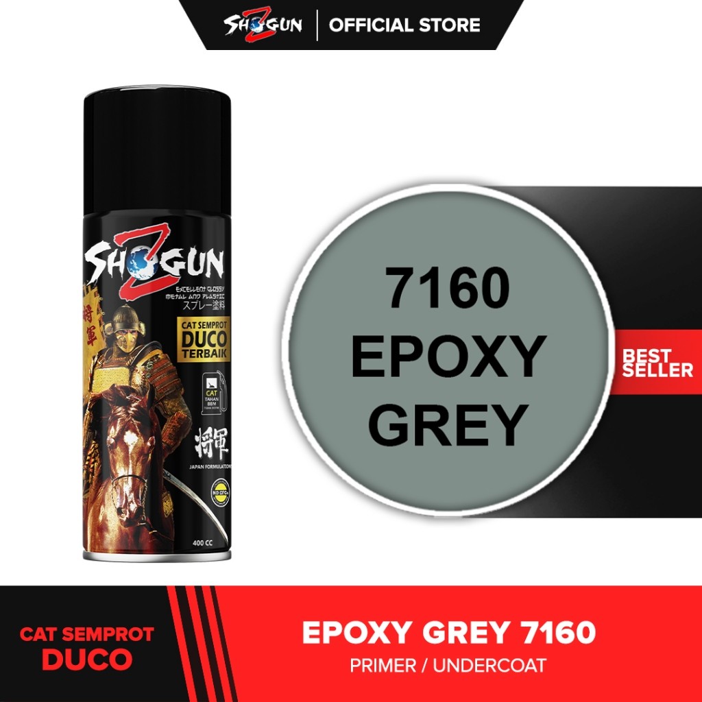Jual Shogun Z Epoxy Cat Semprot Primer Grey Duco 7160 - Warna Dasar Cat ...