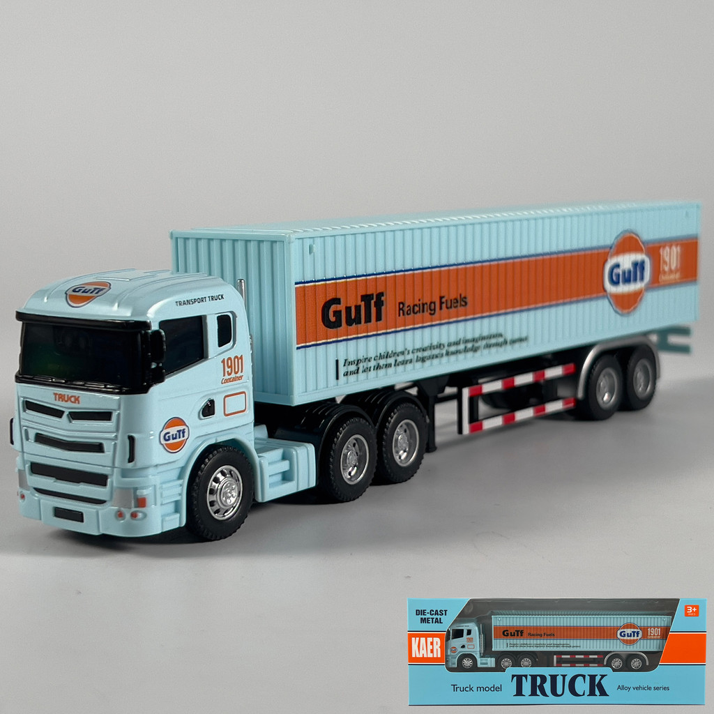 ZD TM 1:64 Scania Container Consegna Camion Modello Sportivo Metallo