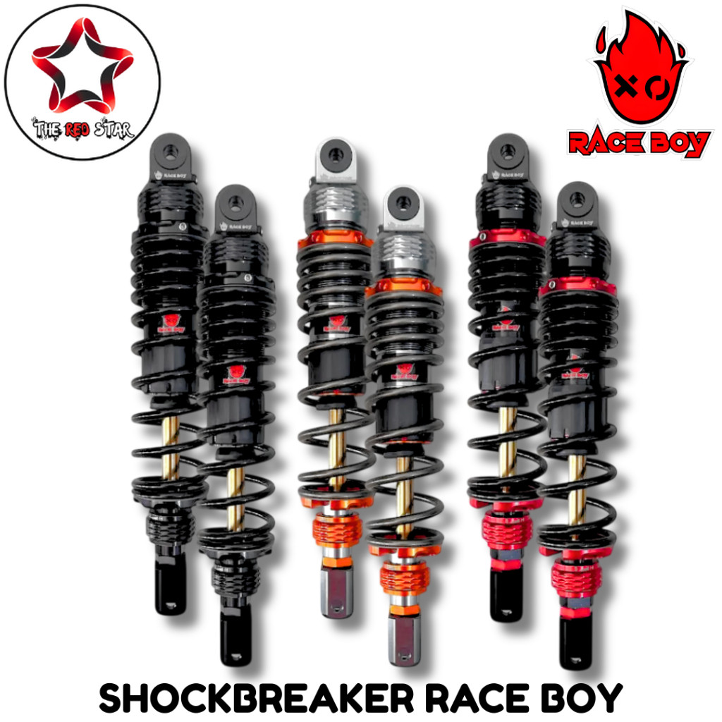 Jual Race Boy 330mm Shock Non Tabung Xmax Nmax dan PCX 150 160 | Shopee ...