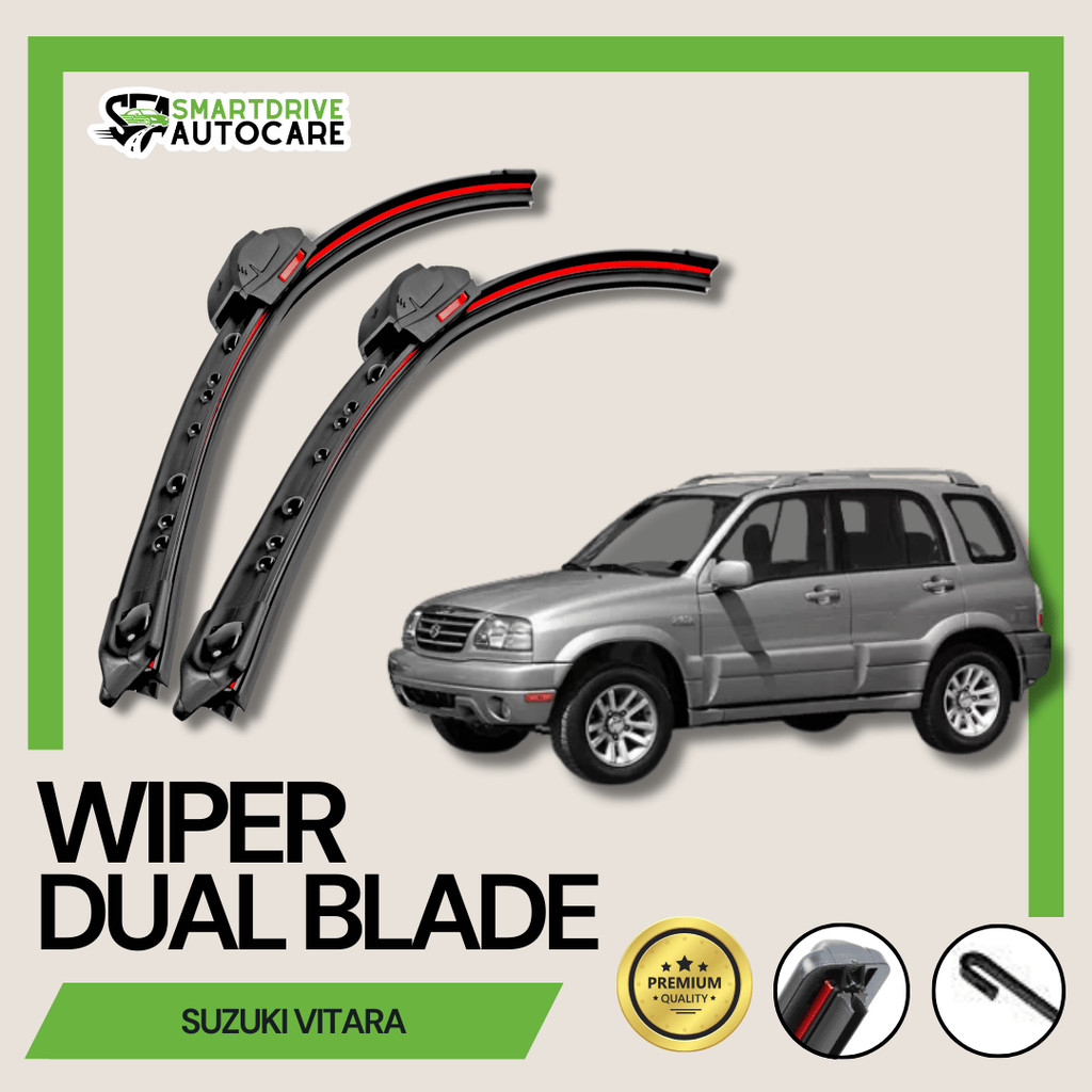 Jual Wiper Dual Karet / Double Karet - Suzuki Grand Vitara - Wiper ...