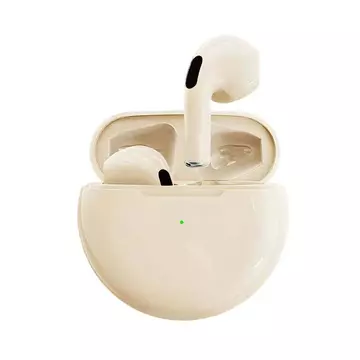 Pro 6 TWS Bluetooth Earphone Wireless Headset Noise Cancelling Earbuds With Mic Headphone Led