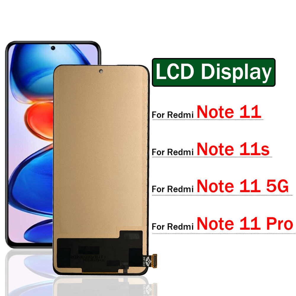 Jual LCD Display For Xiaomi Redmi Note 11 11S Pro 4G 5G Tou Screen ...