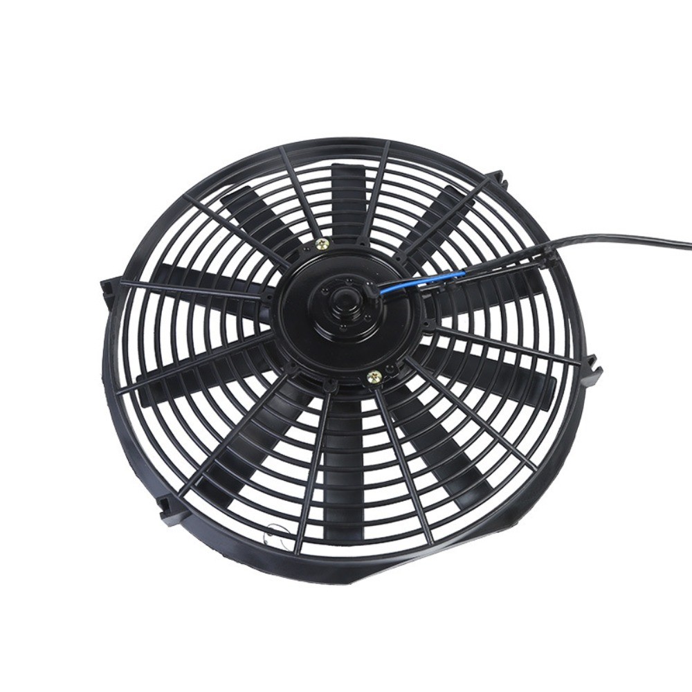 Jual Universal 12V Raator Fan 80W 10 IN Condenser Fan 8/10 Blades ABS ...