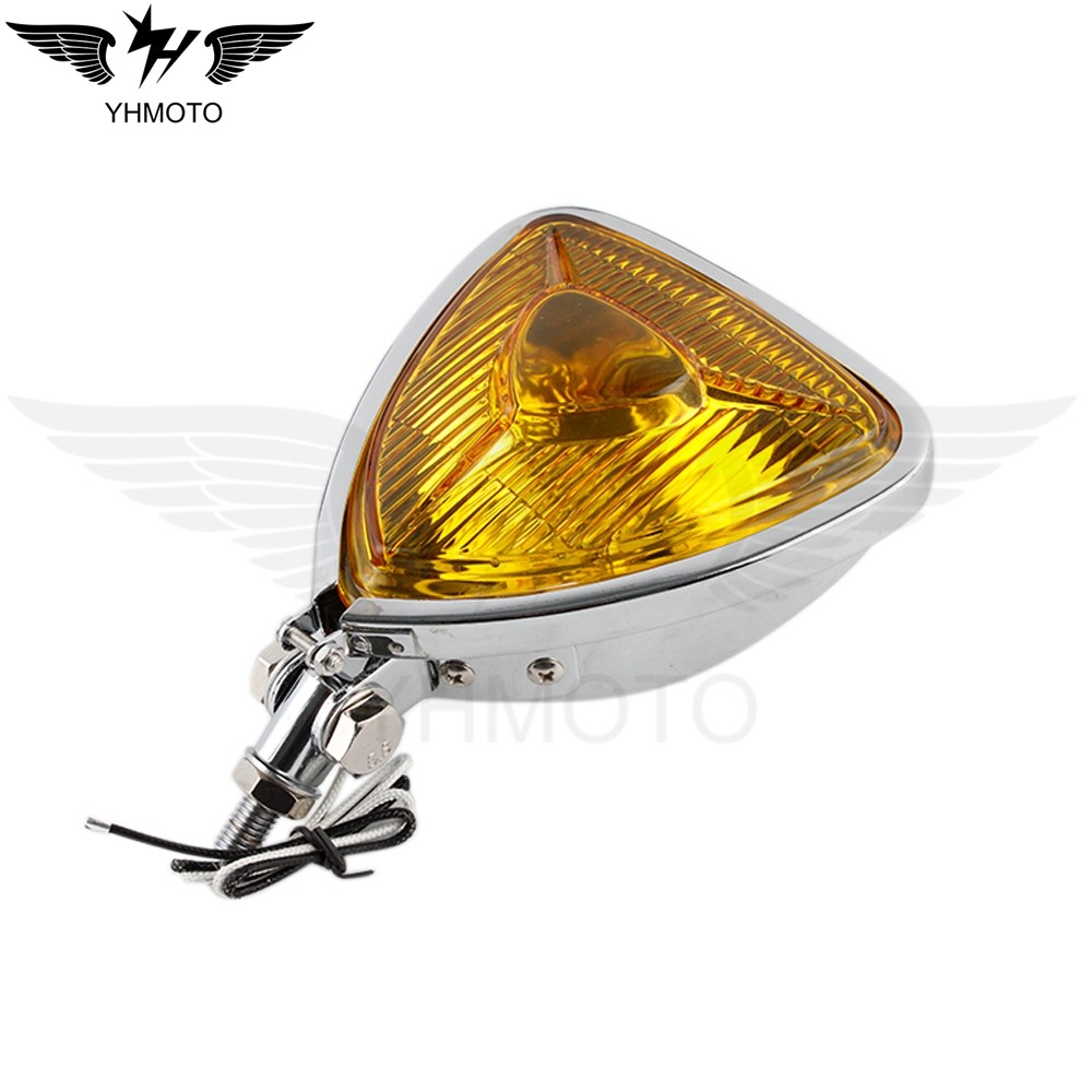 Jual Vintage Head Lamp Triangle Headlight Retro Headlamp Front Light ...