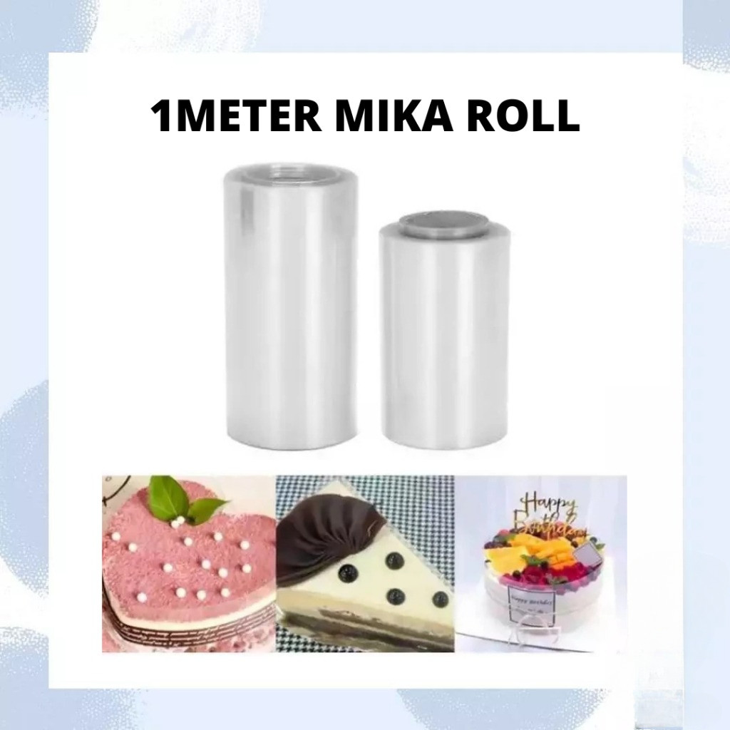 Jual 1Meter Plastik Mika Roll | Mika Roll Tiramisu | Mika Roll ...