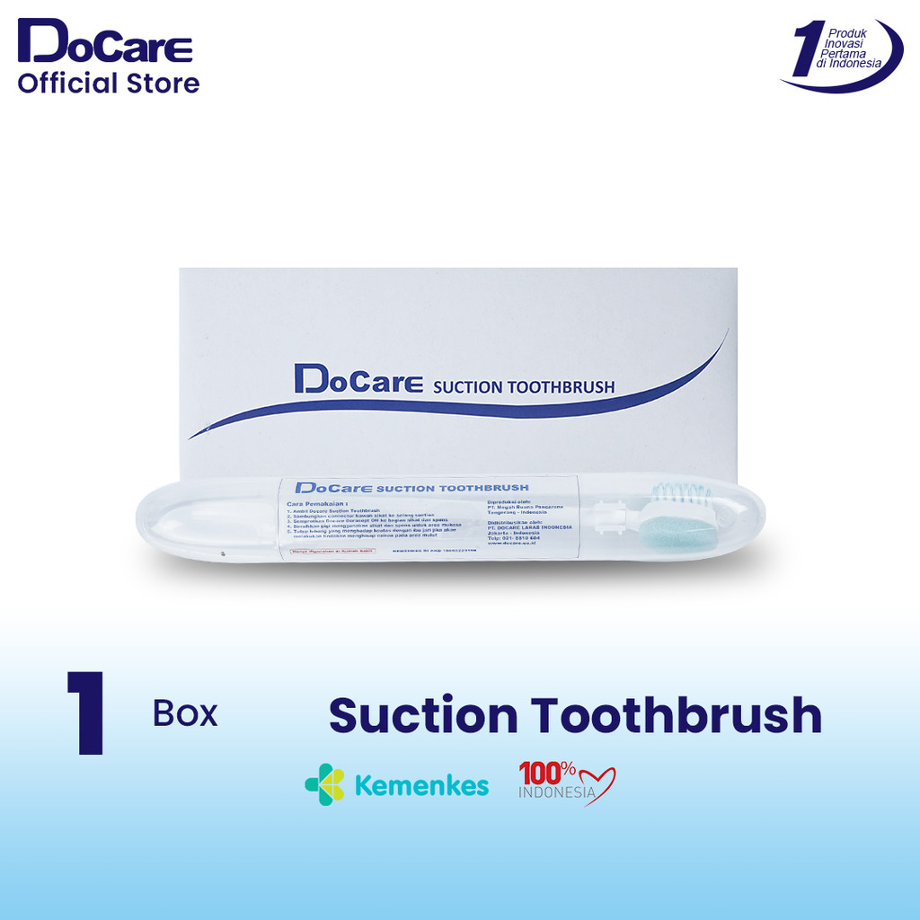 Jual DoCare Suction Toothbrush - 1 Box / Sikat Gigi Suction Connector ...