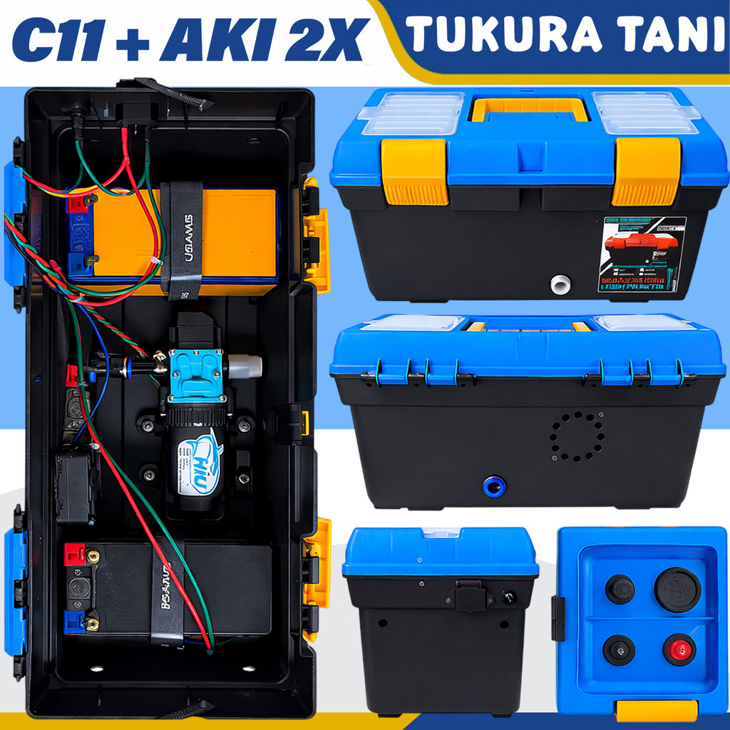 Jual Pompa box Single pertanian sprayer elektrik tanpa gendong versi ...
