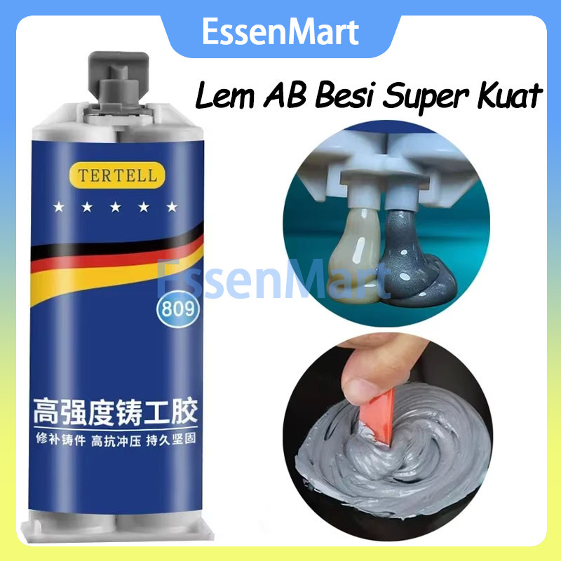 Jual Pasta Perbaikan Metal Casting Glue / 100g Lem Ab Besi Super Kuat ...