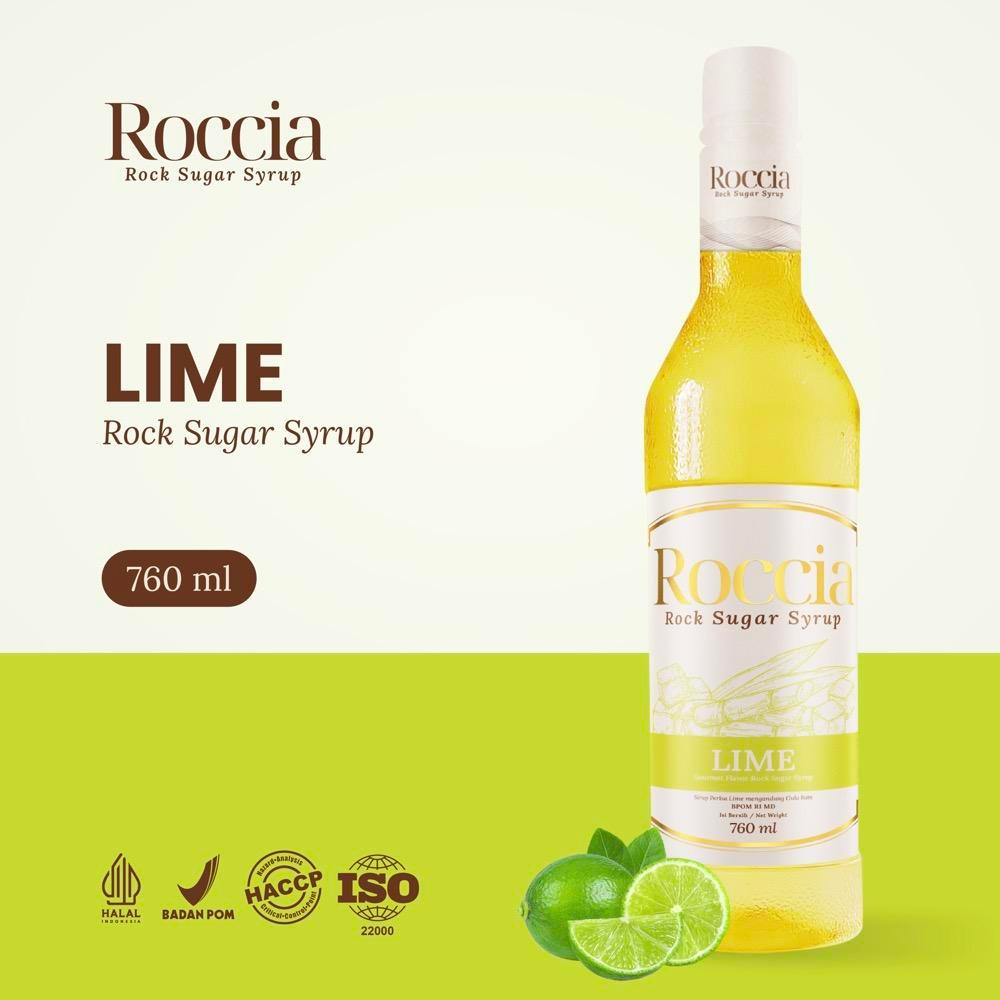 Jual Roccia Lime Sugar Syrup 760ML | Shopee Indonesia