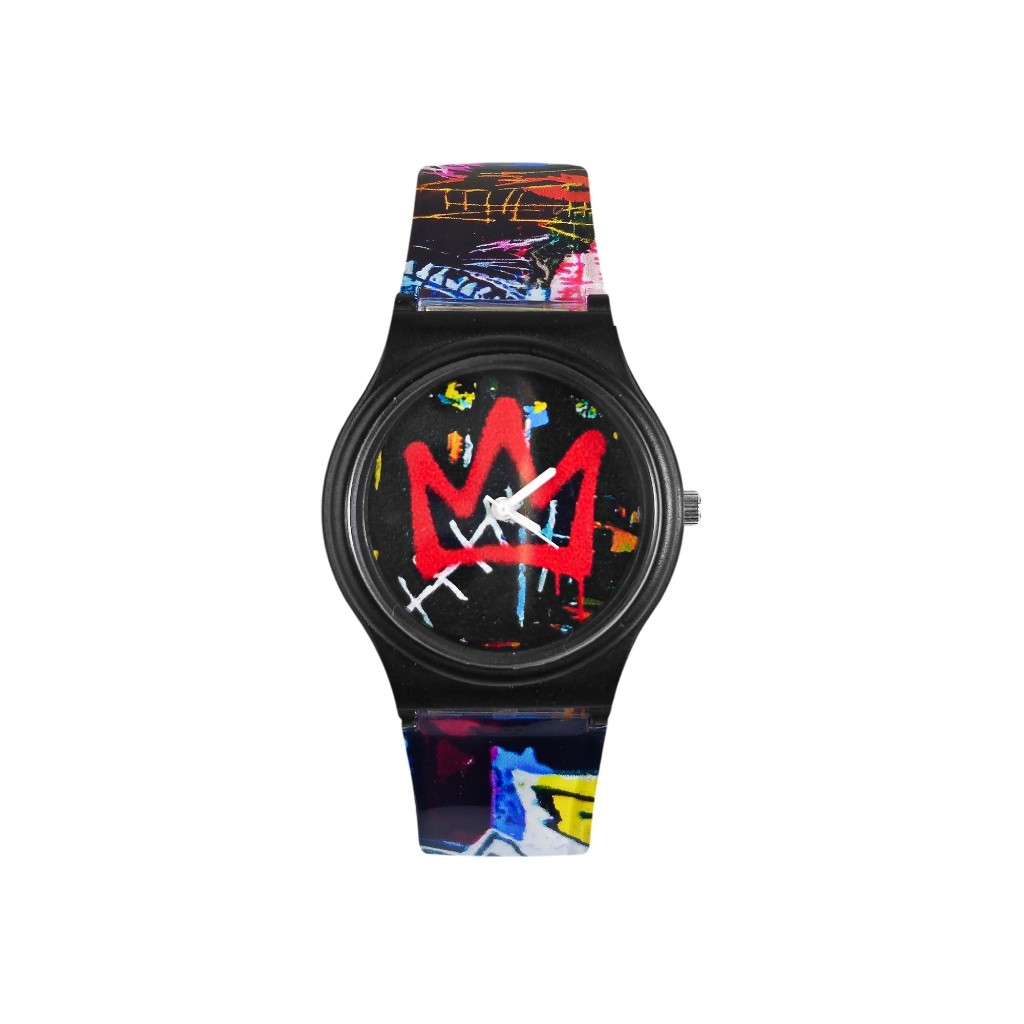 Jual Almost Studio Untitled Dial Watch - Jam Tangan Analog Black ...