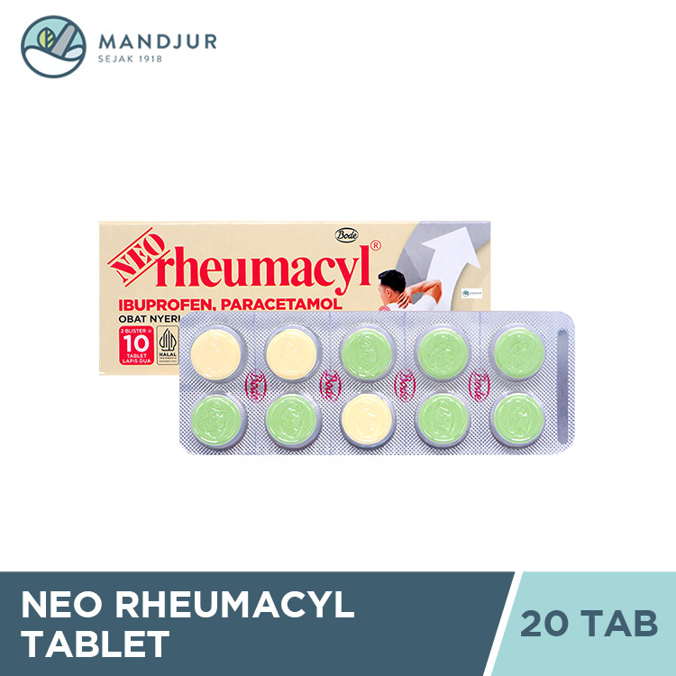 Jual Neo Rheumacyl 20 Tablet - Obat Pereda Nyeri Otot | Shopee Indonesia
