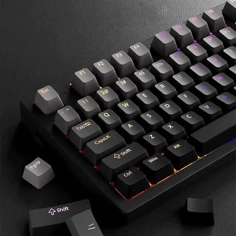 Jual Gradient Keycaps Top Print Shine through backlit RGB keycap For ...