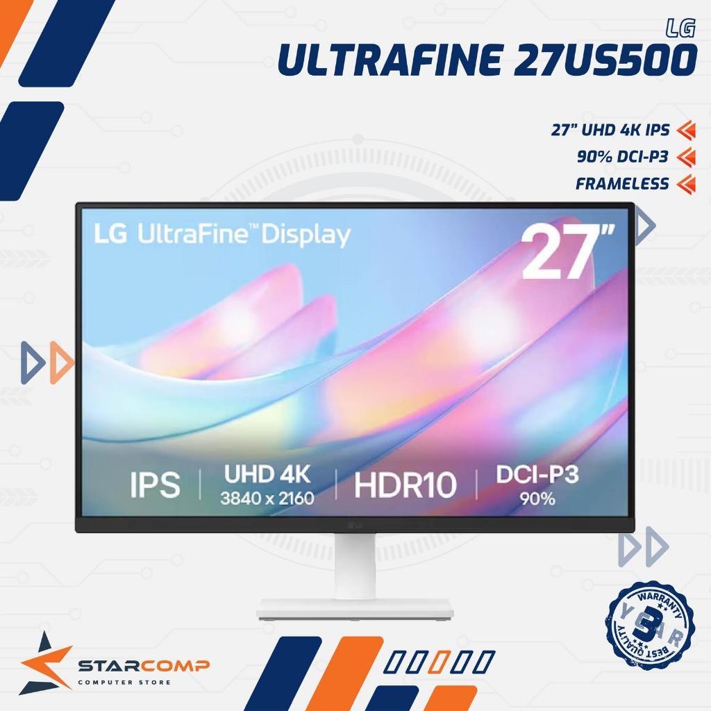 Jual LG UltraFine 27US500 Monitor LED 27 Inch UHD 4K IPS 60HZ | Shopee ...