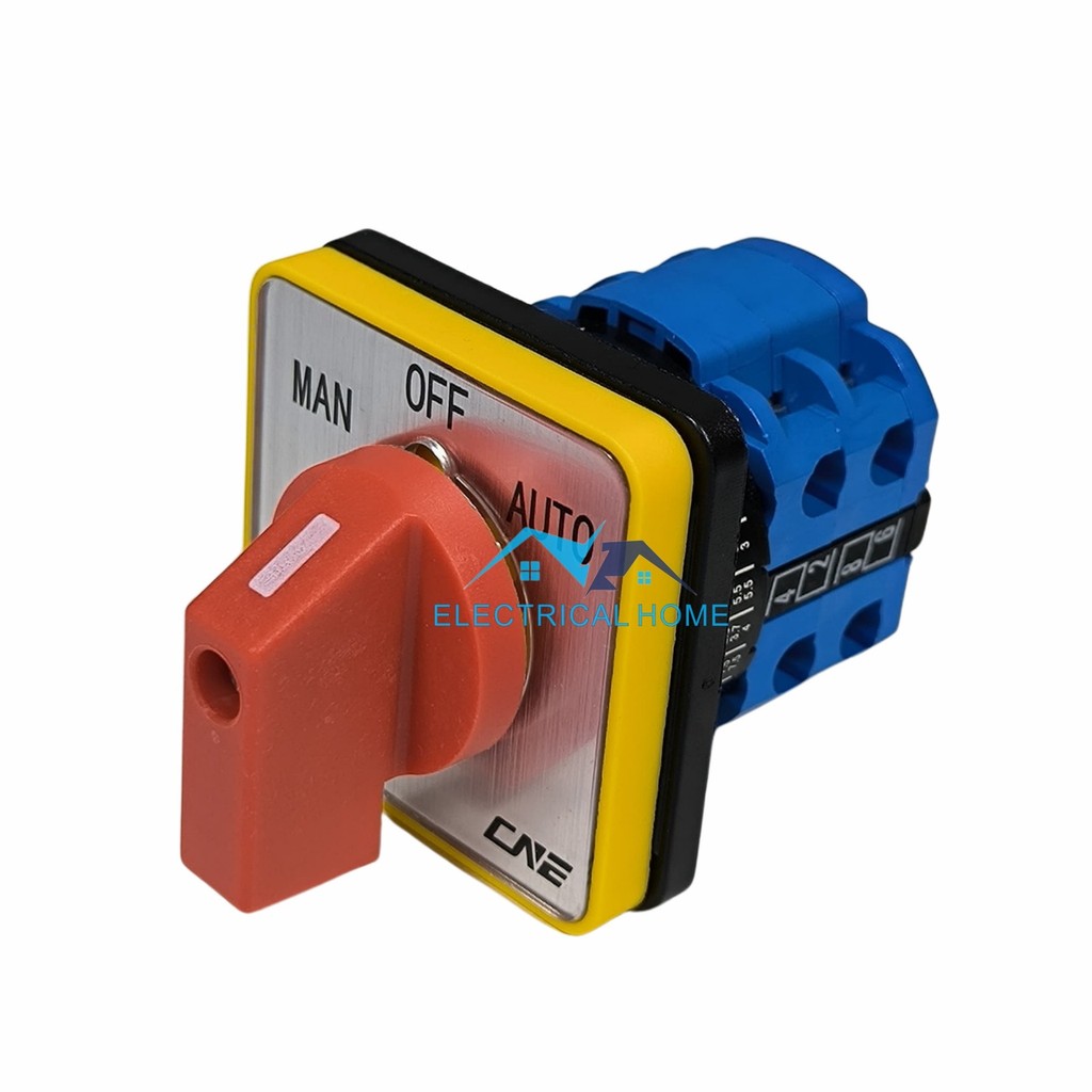 Jual Selector Switch 2 Pole 2 Stages / CA-110Y (MAN-OFF-AUTO) | Shopee ...