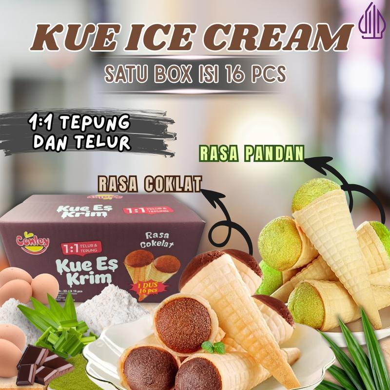 Jual COD Halal Kue es krim Korea/Sarapan untuk anak/rasa cokelat dan ...