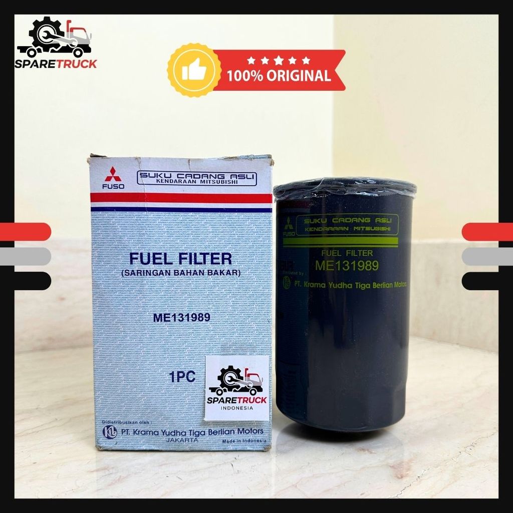 Jual SpareTruck Mitsubishi Fuel Filter ME131989 Spin On Mitsubishi Fuso ...
