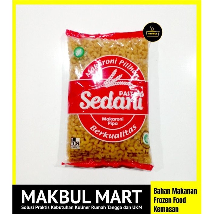 Jual Sedani Makaroni Pipa, Spiral, kerang 1kg | Shopee Indonesia